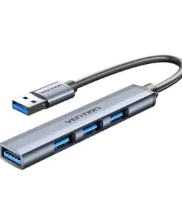 Vention хъб USB3.0 HUB 4 port Aluminium - CKOHB