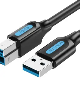 Vention Кабел USB 3.0 AM / BM - 0.5M Black - COOBD