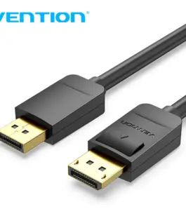 Vention Кабел Cable - Display Port v1.2 DP M / M Black 4K 1M - HACBF