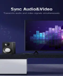 Vention Кабел HDMI v2.0 M / M 4K/60Hz Gold – 15M Black – AACBN