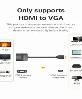 Vention адаптер Adapter HDMI M to VGA F – 42154