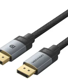 Vention Кабел Cable - Display Port v2.1 DP M / M Black 16K@60Hz 1M - HGBHF