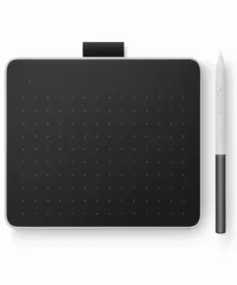 Графичен дисплей таблет Wacom One Pen tablet Small Bluetooth 5.1 Бял