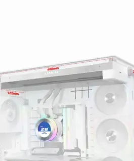 Охладител за процесор Lian Li HydroShift II LCD-C 360 Fanless ARGB -