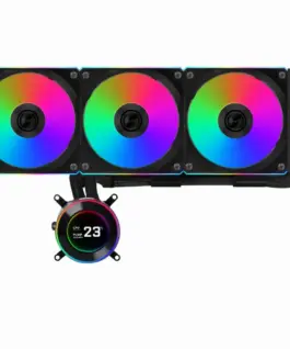 Охладител за процесор Lian Li HydroShift II LCD-C 360CL ARGB - Черен