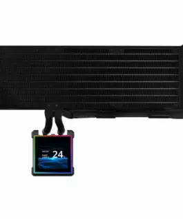 Охладител за процесор Lian Li HydroShift II LCD-S 360N Fanless ARGB -