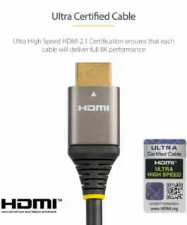 КАБЕЛ HDMI STARTECH – HDMI cable with Ethernet – 2