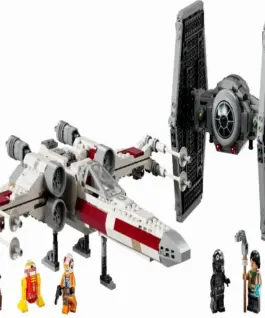 Alternative view of LEGO Star Wars - Mash Up TIE Fighter X-Wing, 75393