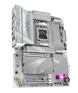 Alternative view of Дънна платка GIGABYTE X870 AORUS ELITE ICE WIFI 7, Socket AM5