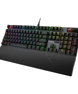 Alternative view of Геймърска механична Клавиатура ASUS ROG Strix Scope II X