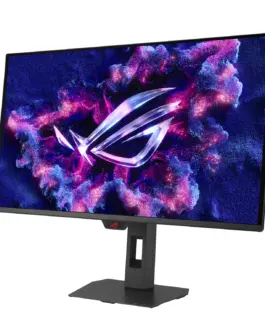 Alternative view of Монитор ASUS ROG Strix OLED XG27AQDMES - 27" QD-OLED WQHD (2560x1440), 240Hz, 0.3ms, G-Sync