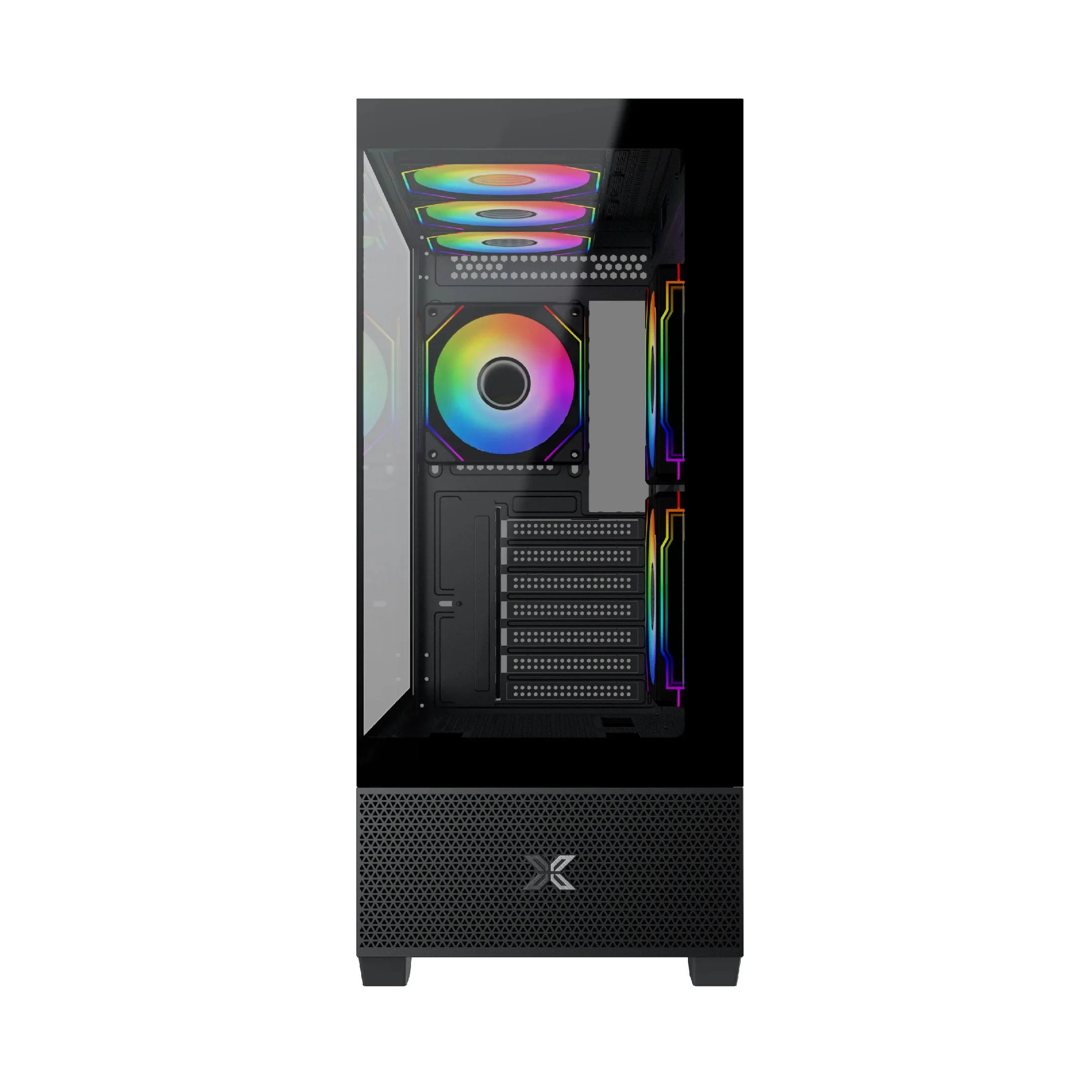 Xigmatek кутия Case EATX - Alphard - 6 ARGB fans - Image 20