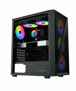 Alternative view of Xigmatek кутия Case ATX - Blade - 4 RGB Fans