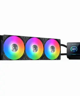 Alternative view of Xigmatek водно охлаждане Water Cooling Connect 360 - LED Display, A-RGB