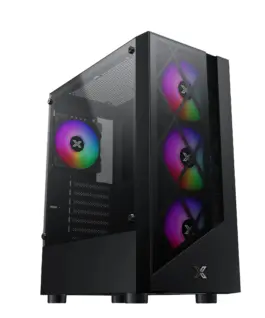 Xigmatek кутия Case ATX - Duke - 4 RGB Fans