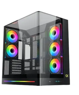 Xigmatek кутия Case E-ATX - PANO II - 8 ARGB Fans