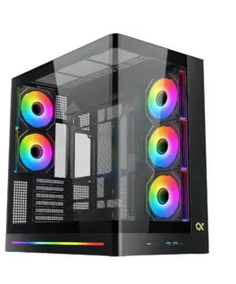 Xigmatek кутия Case E-ATX - PANO II AIR - 8 ARGB Fans