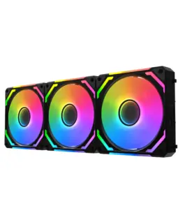 Xigmatek Комплект вентилатори Fan Pack 3-in-1 3x120mm - Starlink Ultra - Infinity Mirror