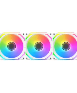 Xigmatek Комплект вентилатори Fan Pack 3-in-1 3x120mm - Starlink Ultra Arctic - Infinity Mirror
