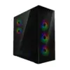 Кутия за компютър за компютър Arctic Xtender VG - Black Mid-Tower
