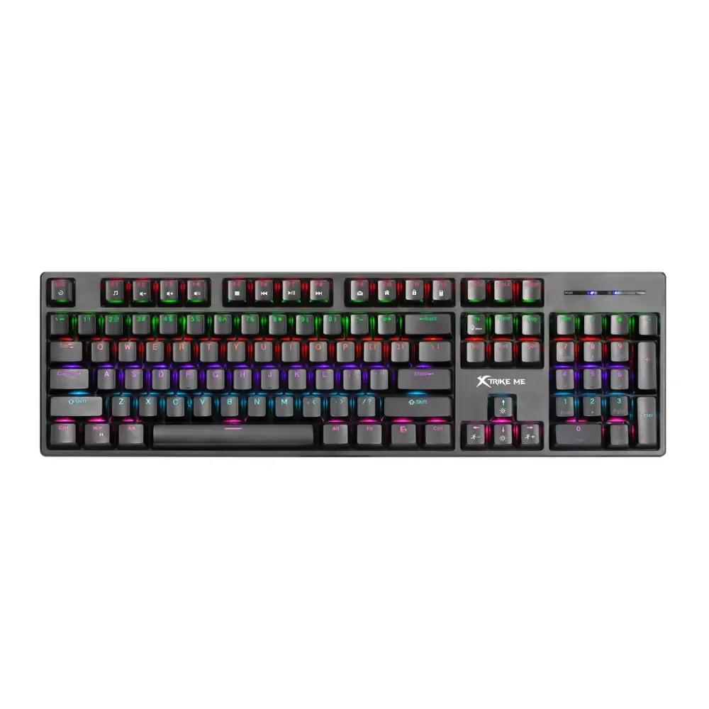 Xtrike ME геймърска клавиатура Gaming Mechanical keyboard - GK-918 - BLUE switches 104