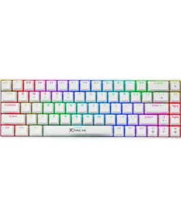 Xtrike ME безжична механична геймърска клавиатура Wireless Gaming Mechanical keyboard - GK-995W WH - RED switches BT5.2 2.4G (English