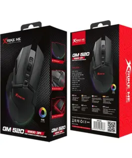 Xtrike ME Геймърска мишка Gaming Mouse GM-502 Black –