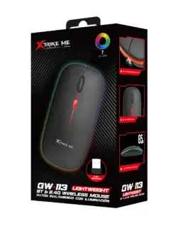 Xtrike ME безжична геймърска мишка Wireless Gaming Mouse GW-113 – 1600dpi