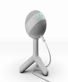 Динамичен микрофон Logitech YETI ORB White