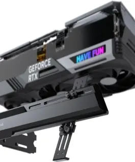 Държач за графична карта EZDIY-FAB - Черен