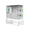 Zalman кутия Case ATX - Chronix WHITE V2 - 3 x 120 mm A-RGB USB-C Tempered Glass