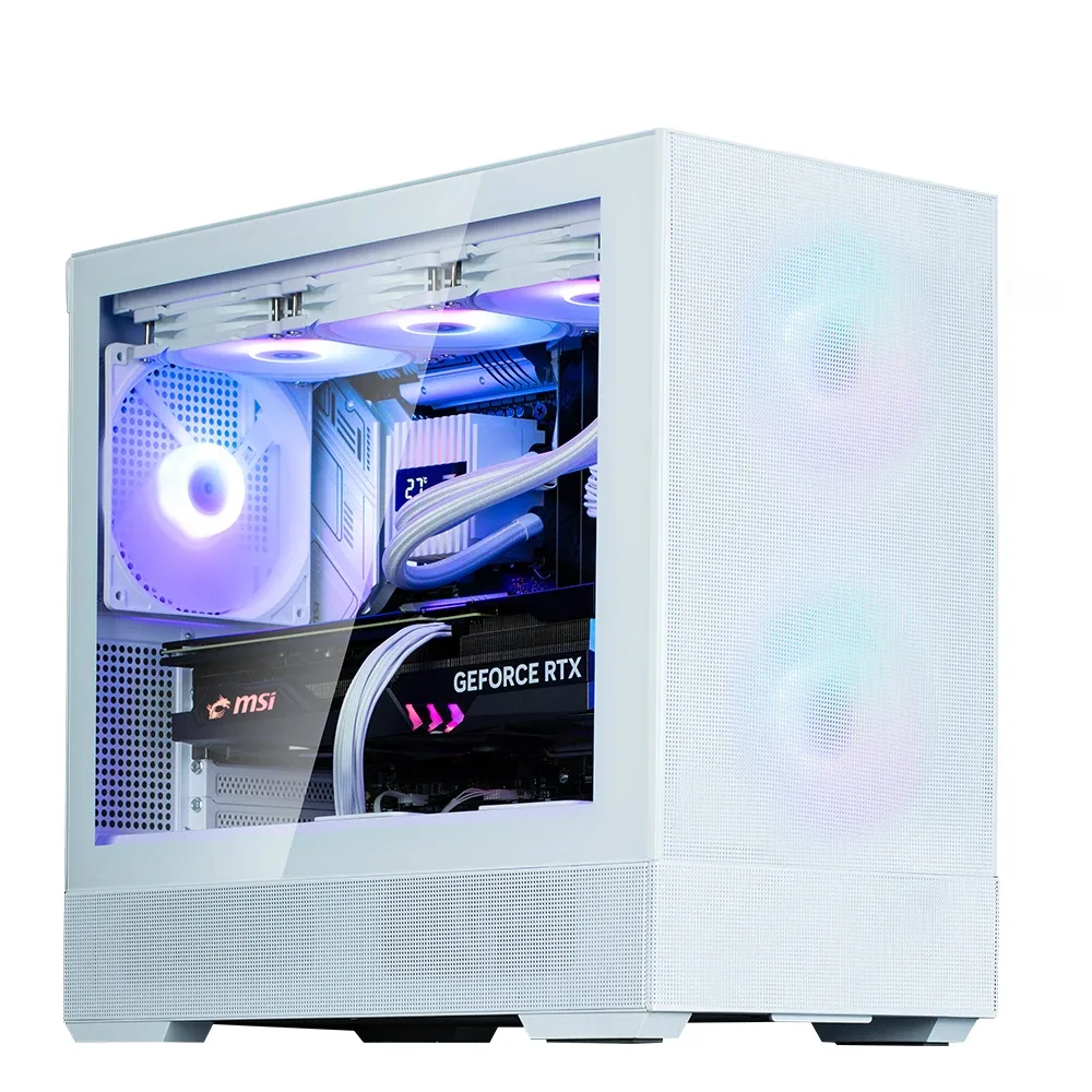 Zalman кутия Case mATX - P30 AIR White - Image 90