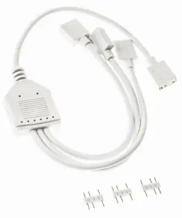 Alternative view of Кабел Kolink ARGB 1-3 Сплитер - 30 cm Бял