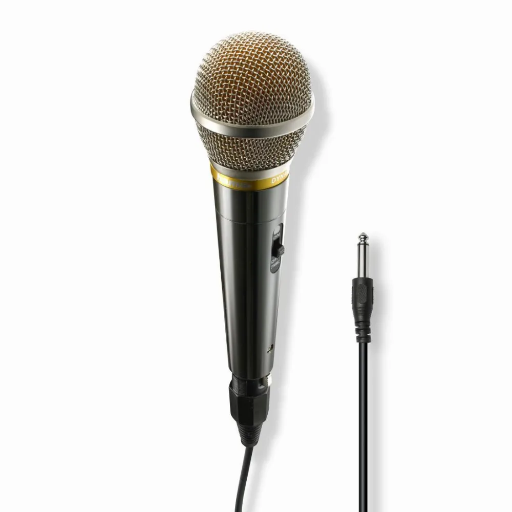HAMA Аудио микрофон ldquo;Vocal Pro жак 6.35 mm 3 m On / Off бутон