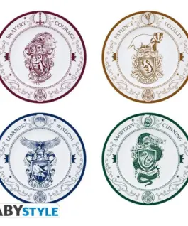 Комплект чинии ABYSTYLE HARRY POTTER PlatesHogwarts Houses