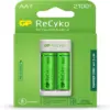Зарядно GP BATTERIES E211 + 2 * 2100mAh AA За 2 броя NiMH