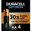 Алкална батерия DURACELL OPTIMUM LR6 /4 бр. в блистер/ 1.5V