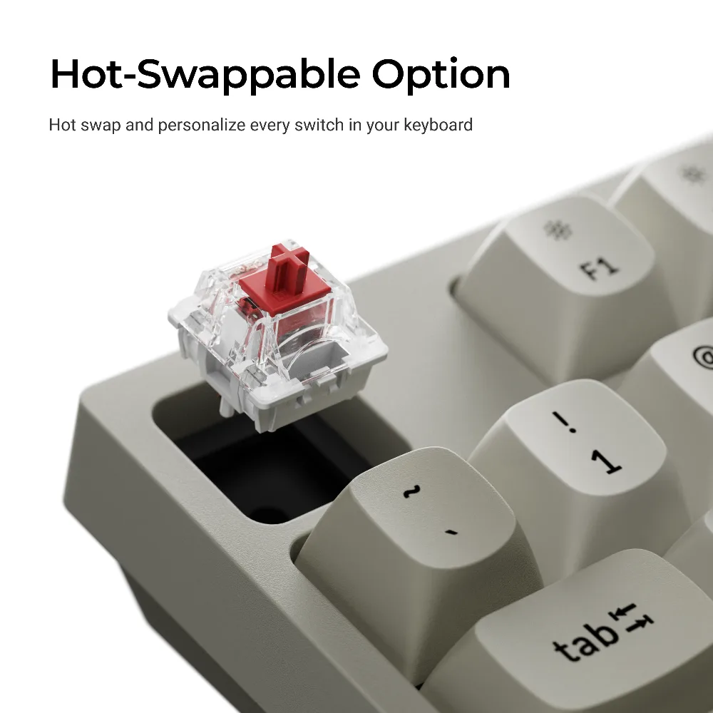Геймърска Механична клавиатура Keychron C2 Pro 8K QMK - Super Red Switch, Full Size - Image 4
