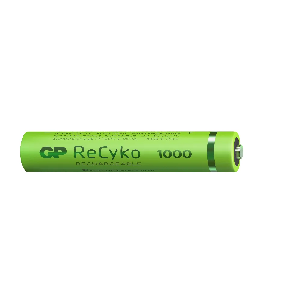 Акумулаторна Батерия GP R03 AAA 1000mAh NiMH 100AAAHCE-EB4 4 бр. в опаковка GP - Image 4