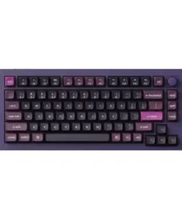 Безжична механичка клавиатура Keychron Q1 MAX Gateron Jupiter Brown Switch - Purple