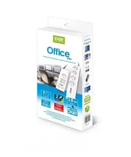 EVER Office Plus surge protector 1.2m + 1.8m T / LZ06-OFP018 / 0000