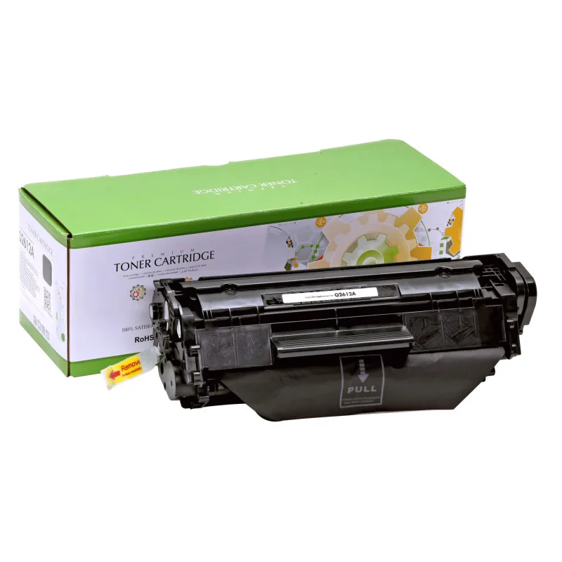 КАРТОНЕНА КУТИЯ (САМО КУТИЯТА) ЗА ОПАКОВКА НА КАСЕТА HP Laserjet 1010/1012/1018 - Q2612A - PN HP1010BOX - BOX - Static Control - Image 2