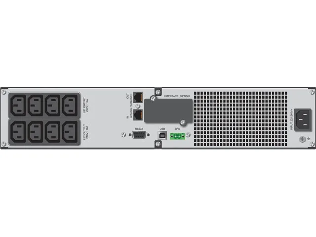 PowerWalker UPS LINE-INTERACTIVE 1000VA 8X IEC OUT, RJ11/RJ45 .IN/OUT, USB/RS-232, LCD, RACK 19 - Image 2