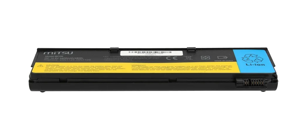 Mitsu Battery for Lenovo T440, X240 4400 mAh (48 Wh) 10.8 - 11.1 Volt - Image 4