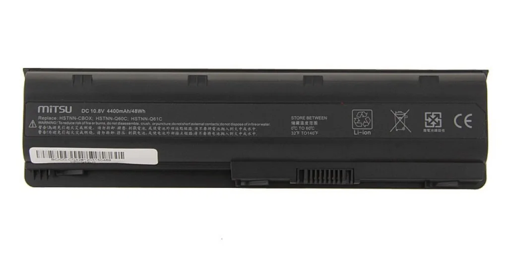 Mitsu Battery for Compaq Presario CQ42, CQ62, CQ72 4400 mAh (48 Wh) 10.8 - 11.1 Volt - Image 3