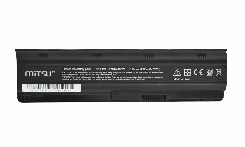 Mitsu Battery for Compaq Presario CQ42, CQ62, CQ72 6600 mAh (71 Wh) 10.8 - 11.1 Volt - Image 4