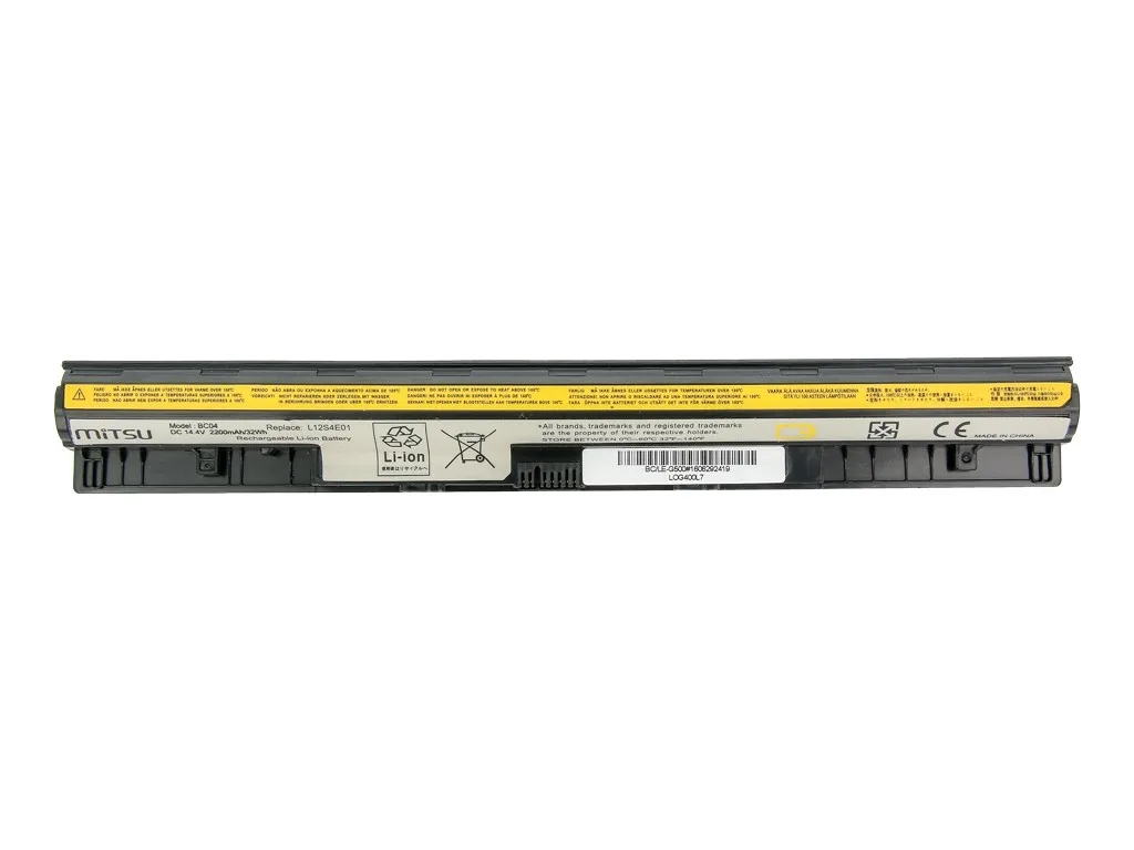 Mitsu Battery for Lenovo IdeaPad G500s, G510s, Z710 2200 mAh (32 Wh) 14.4 - 14.8 Volt - Image 4