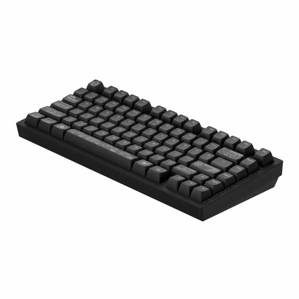 Геймърскa безжична клавиатура Dark Project ALU81A Terra Nova Black RGB - Image 3