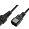 Digitus Power удължителен кабел 3x1mm2 Type IEC C14/IEC C13 straight M/Z 3m