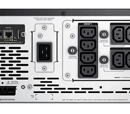 Alternative view of APC SMX2200HVNC SMART X 220 0VA R2T 4U LCD + AP9631